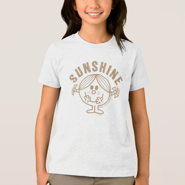 Little Miss Sunshine Tri-Blend Shirt (Front)