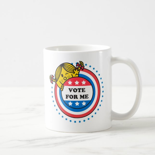 Little Miss Sunshine "Vote for Me" Coffee Mug (Right)