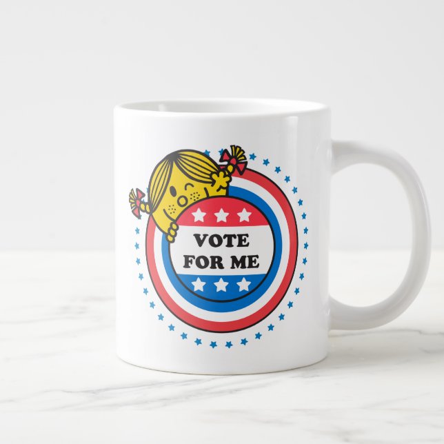 Little Miss Sunshine "Vote for Me" Large Coffee Mug (Right)
