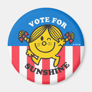 Little Miss Sunshine "Vote for Sunshine" Magnet