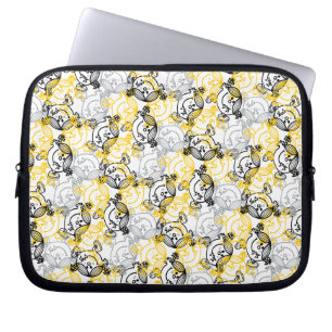 Little Miss Sunshine Yellow Character Pattern Laptop Sleeve