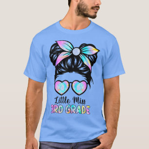 Little Miss Third Grade Girls Back To School Shirt