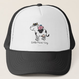 Little Miss Tiny Cow Riding Trucker Hat