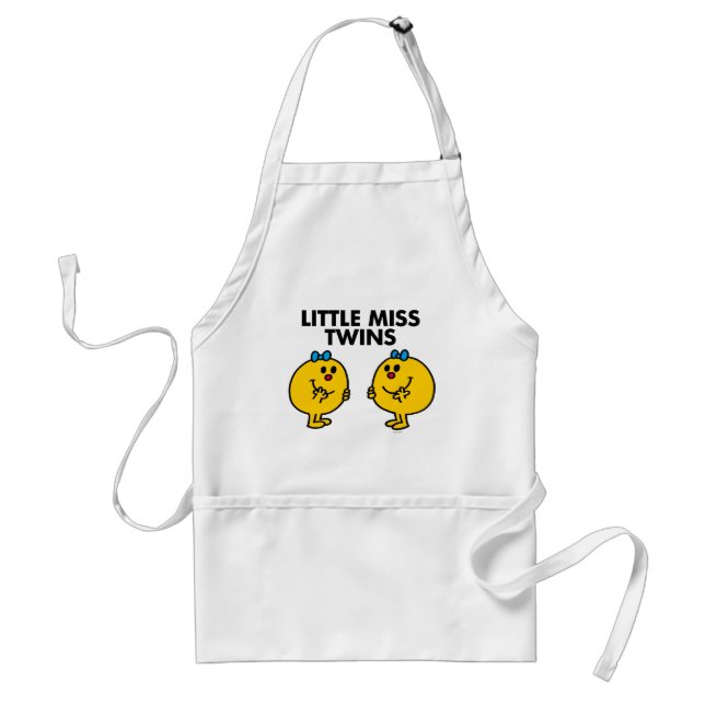 Little Miss Twins | Two Much Fun Standard Apron (Front)