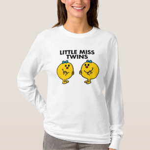Little Miss Twins   Two Much Fun T-Shirt
