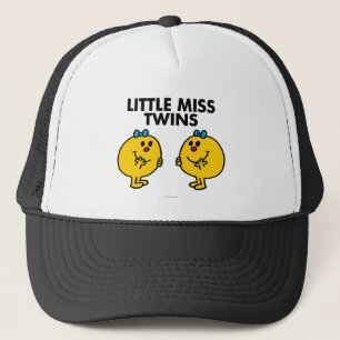 Little Miss Twins Two Much Fun Trucker Hat