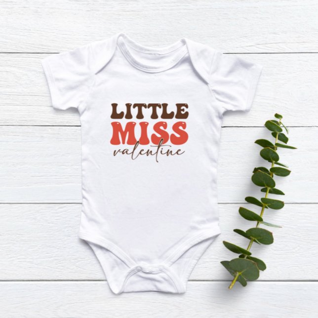 Little Miss Valentine Baby Bodysuit (Creator Uploaded)