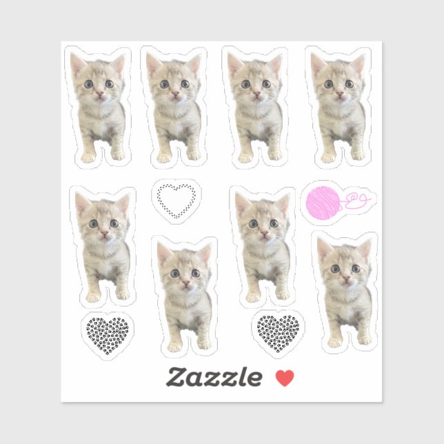 Little Miss Winter - Cat / Kitten  (Sheet)