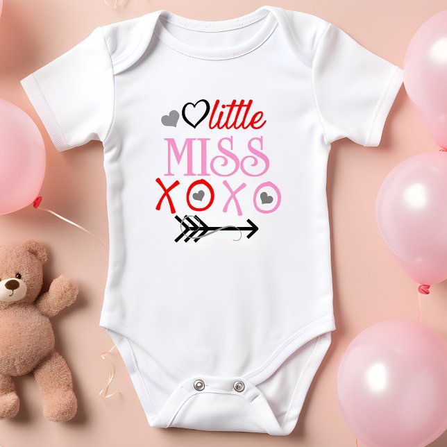 Little Miss XOXO Boho Chic Baby Girl Bodysuit (Creator Uploaded)