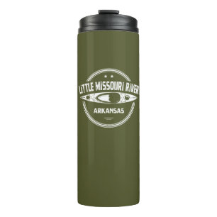 Little Missouri River Arkansas Kayaking Thermal Tumbler