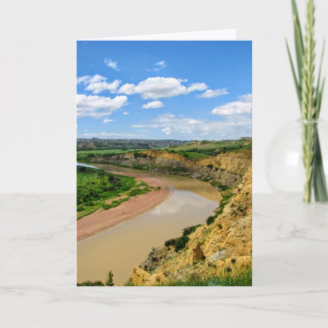 Little Missouri River Note Card (Front)