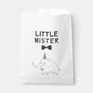 Little Mister Baby Party Elephant Favour Bags