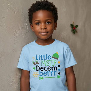 Little Mister December Christmas T-Shirt