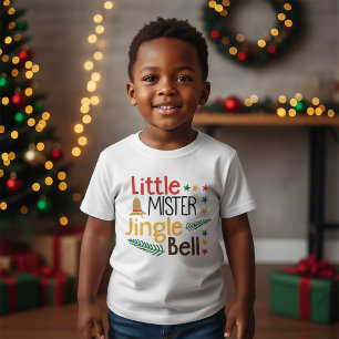 Little Mister Jingle Bell Christmas T-Shirt