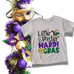 Little Mister Mardi Gras Baby/ Toddler T-Shirt