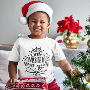 Little mister New Year cute Baby T-Shirt