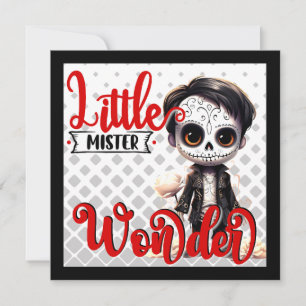 Little Mister _ Sugar Skull Holiday Card