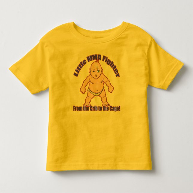 Little MMA Fighter Toddler Shirt (Front)