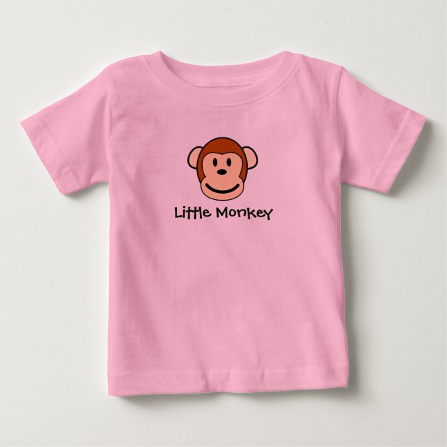Little Monkey Baby T-Shirt (Front)