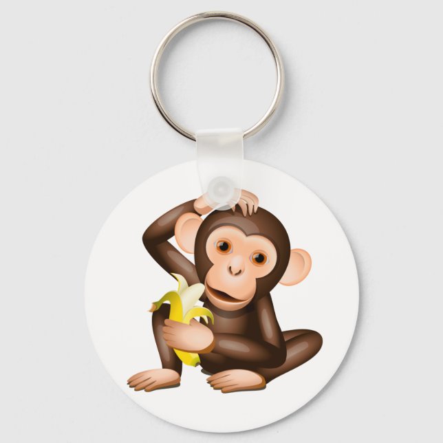 Little monkey key ring (Front)