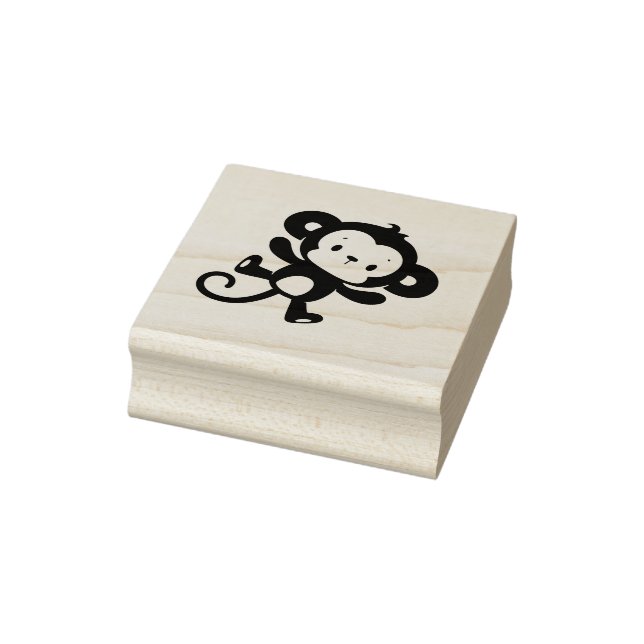 Little Monkey Rubber Stamp (Stamp)