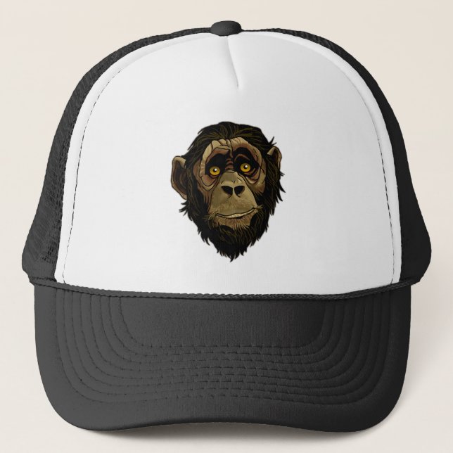 LITTLE MONKEY. TRUCKER HAT (Front)