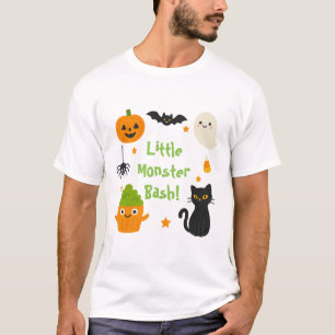 Little Monster Bash Halloween – Cute Spooky -  T-Shirt