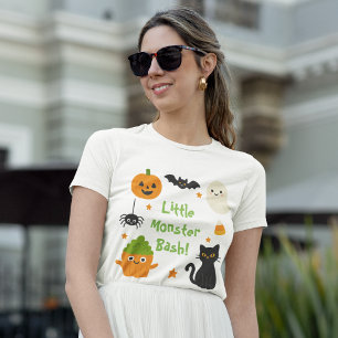 Little Monster Bash Halloween – Cute Spooky -  T-Shirt
