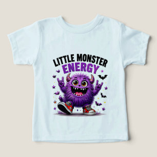 Little Monster Energy Funny Purple Halloween