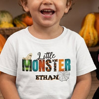 little Monster Halloween 2026personalized toddler