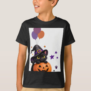 Little Monster Halloween Birthday T-Shirt for Boys