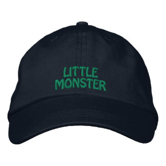Little Monster Halloween Embroidered Cap