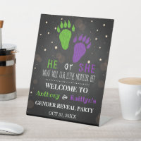 Little Monster Halloween Gender Reveal Party