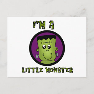 Little Monster Halloween Tshirts and gifts Postcard