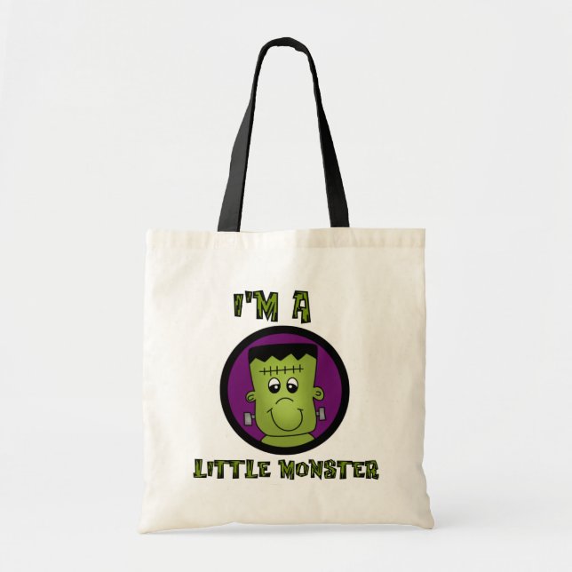 Little Monster Halloween Tshirts and gifts Tote Bag (Front)
