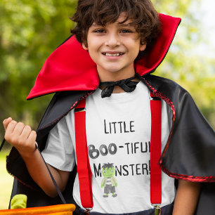 Little Monster Kids Halloween Cute Children's T-Shirt