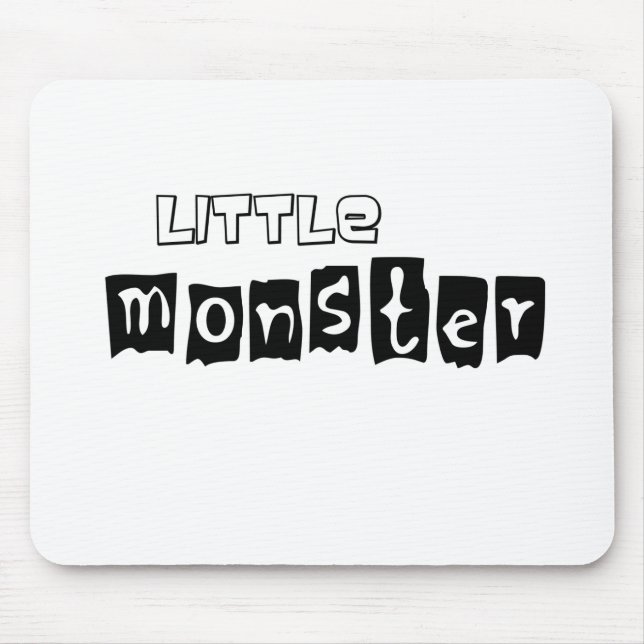 Little Monster Mouse Pad (Front)