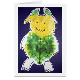 Little Monster - portrait template design