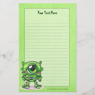 Little Monster Stationery