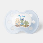 Little Monsters Boy Personalised Name Pacifier