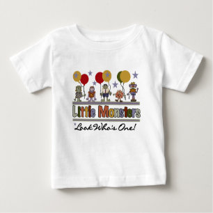 Little  Monsters First Birthday Baby T-Shirt