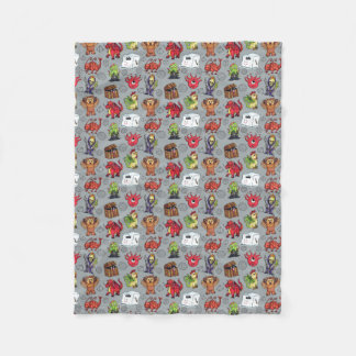 Little Monsters Fleece Blanket