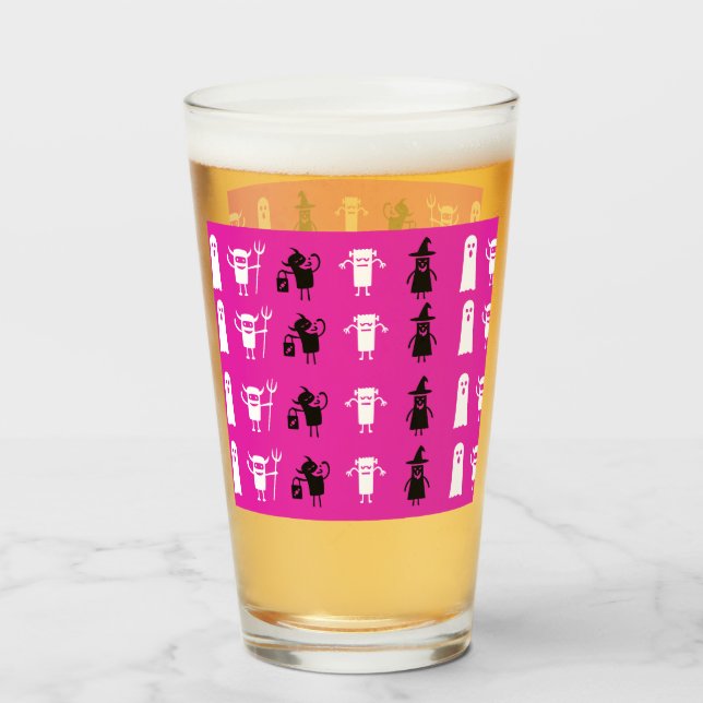 Little Monsters Glass (Front Filled)