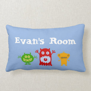Little Monsters Personalised Pillow