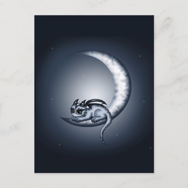 little Moondragon Postcard (Front)