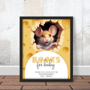 Little mouse in cheese Baby Shower books for baby Poster