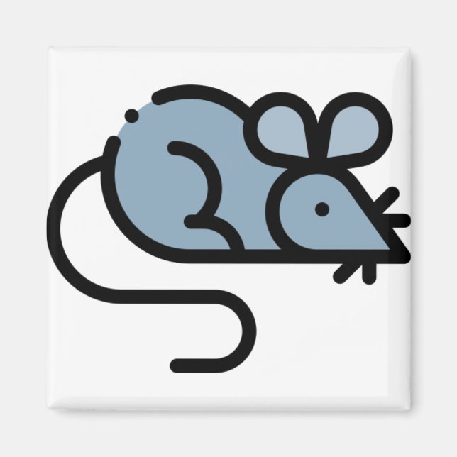 Little Mouse Magnet (Front)