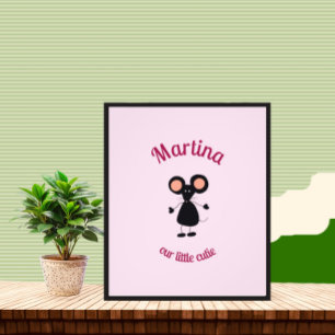 Little mouse  photo print