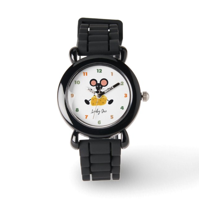 Little mouse with cheese watch (Front)