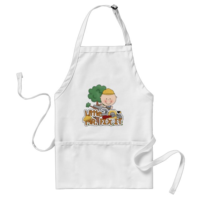 Little Mr. Fix It - Saw Tshirts and Gifts Standard Apron (Front)